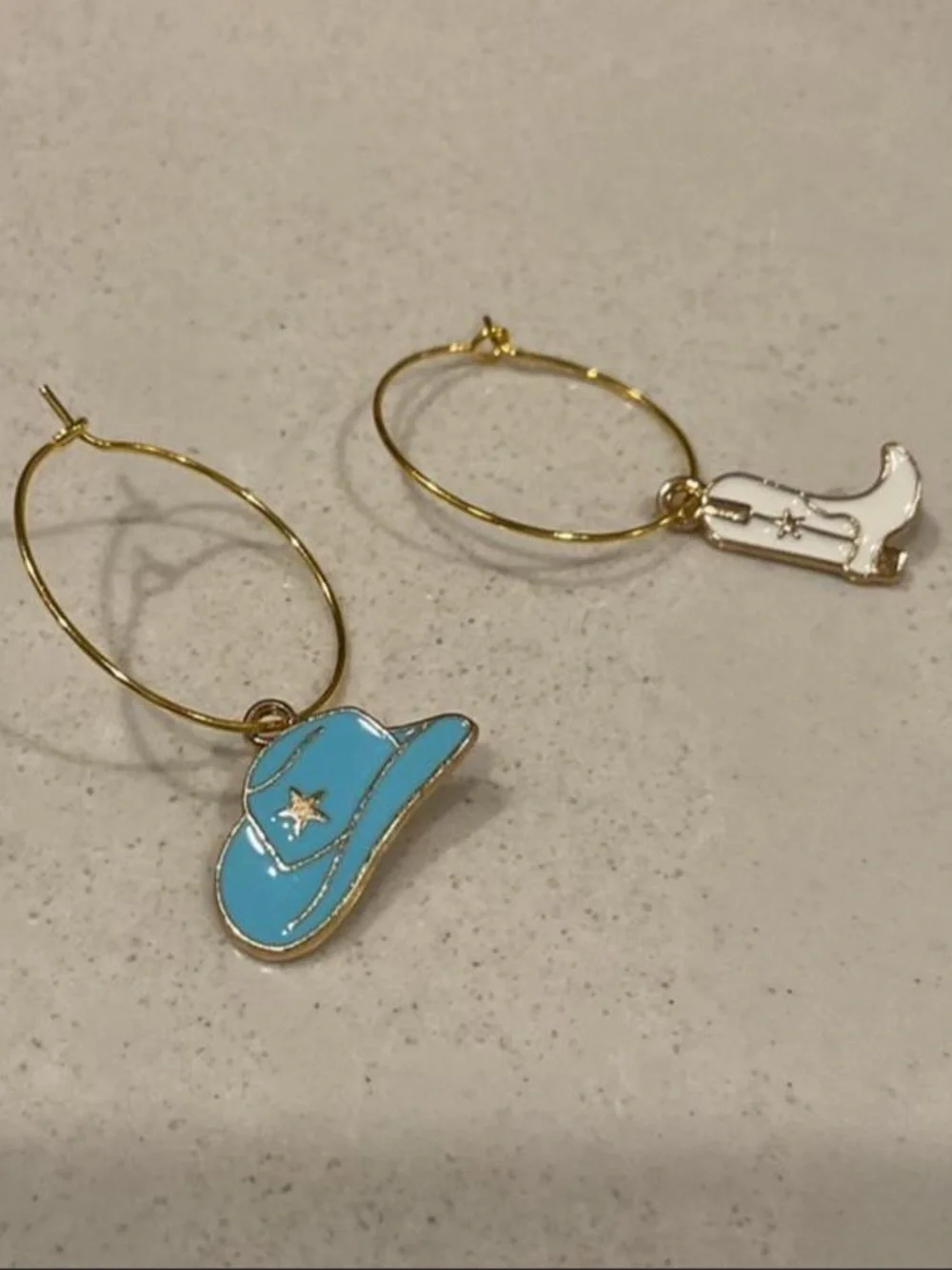Coastal Cowgirl Wine Charms Set of Two